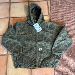 CARHARTT WIP DUCK CAMO ACTIVE JACKET